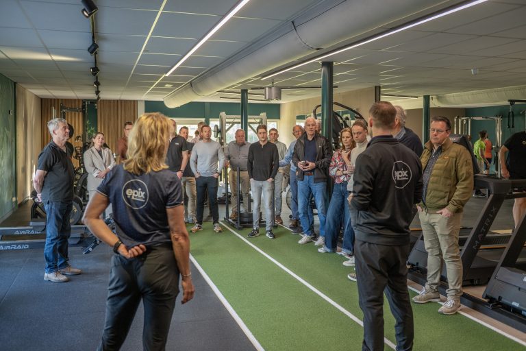 Bedrijfsbezoek EPIX Health Club